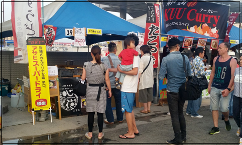 たこ焼き心花神戸みなとマルシェイベント